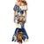 Hafa Adai Guam Mermaid Dress Sihek Guam Kingfisher with Guasali