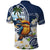 Hafa Adai Guam Polo Shirt Sihek Guam Kingfisher with Guasali