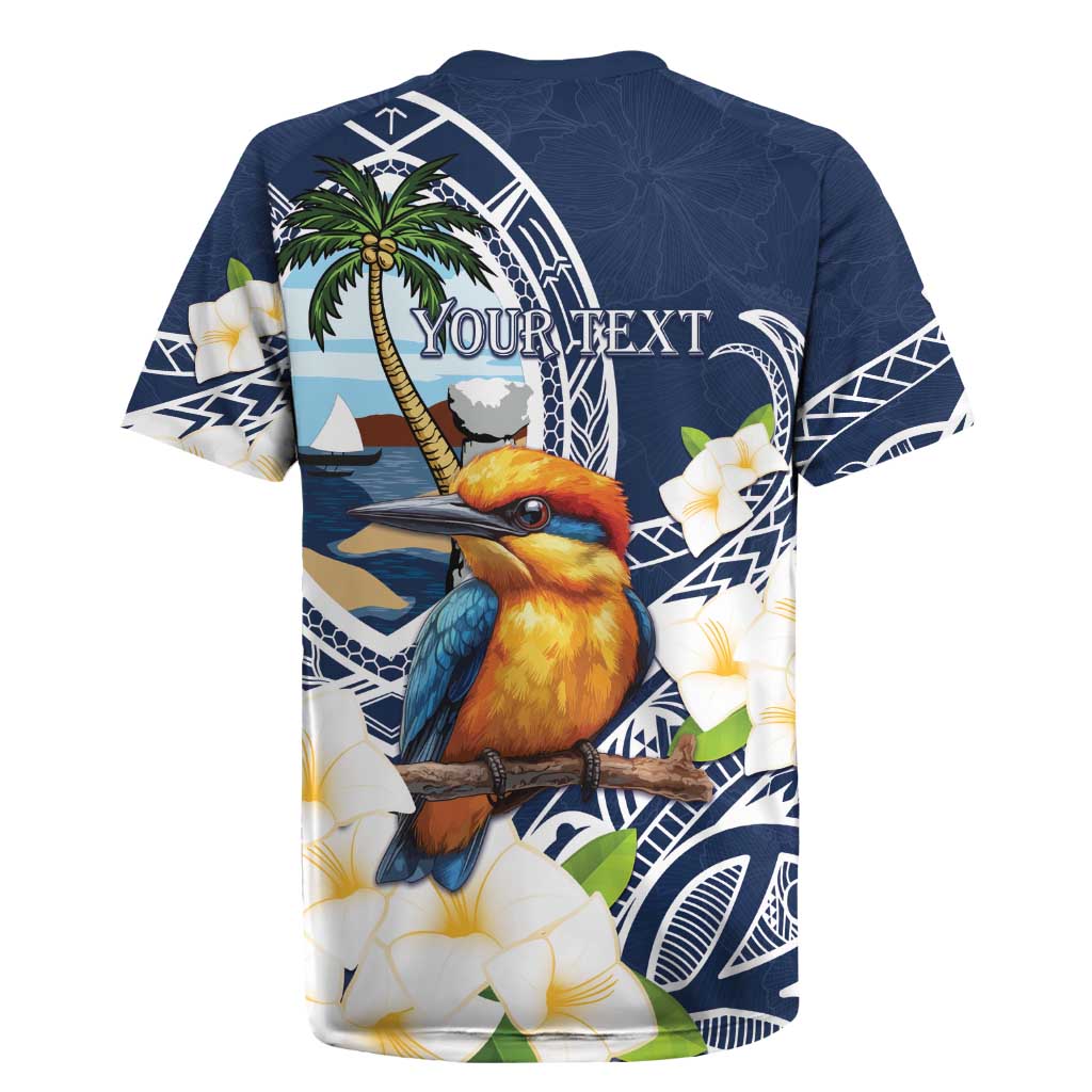 Hafa Adai Guam Rugby Jersey Sihek Guam Kingfisher with Guasali LT7 - Polynesian Pride