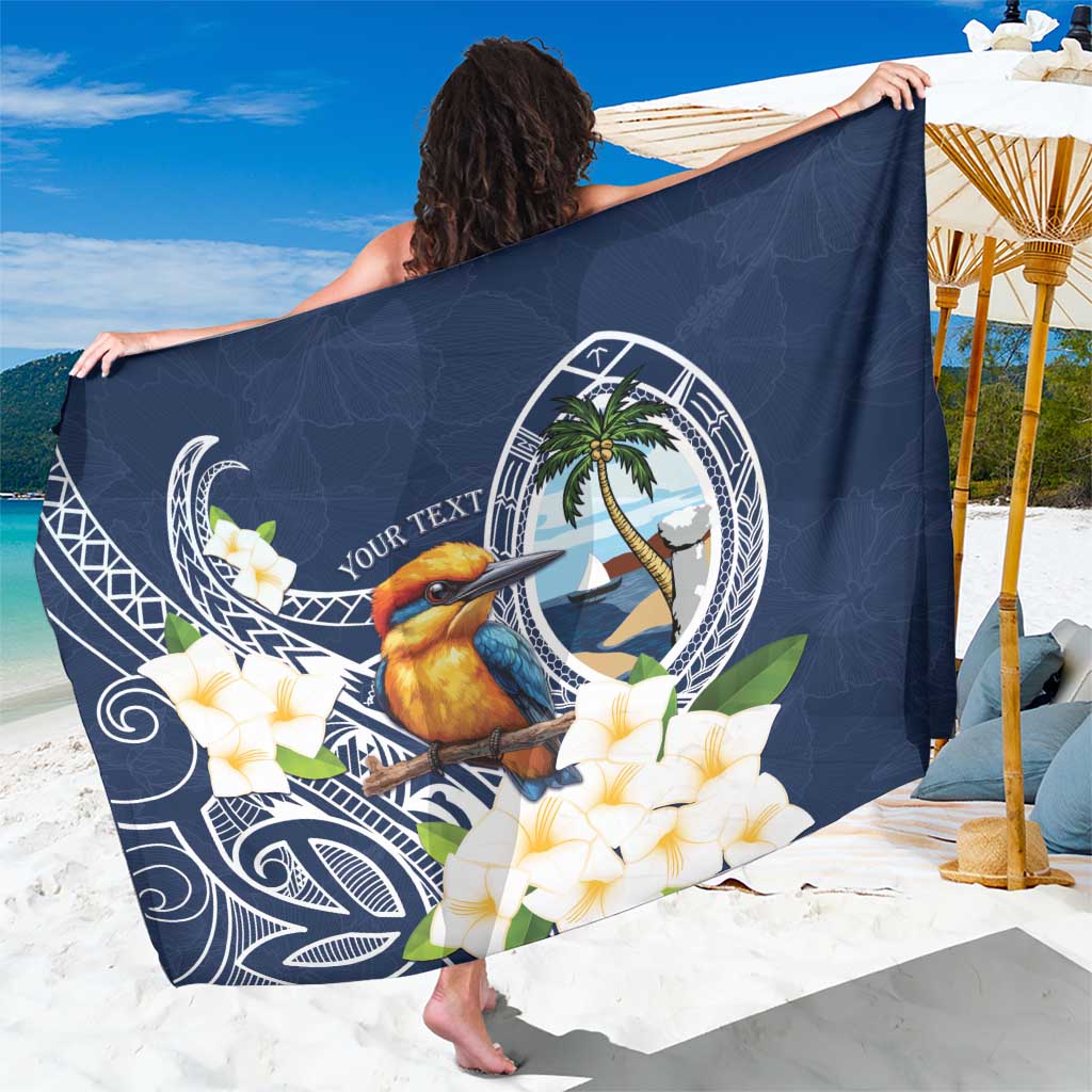 Hafa Adai Guam Sarong Sihek Guam Kingfisher with Guasali