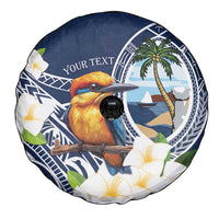 Hafa Adai Guam Spare Tire Cover Sihek Guam Kingfisher with Guasali LT7 - Polynesian Pride
