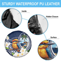 Hafa Adai Guam Spare Tire Cover Sihek Guam Kingfisher with Guasali LT7 - Polynesian Pride