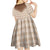Aloha Hawaii Cowboys Paniolo Kid Short Sleeve Dress Beige Palaka - Polynesian Pride