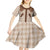 Aloha Hawaii Cowboys Paniolo Kid Short Sleeve Dress Beige Palaka - Polynesian Pride