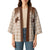 Aloha Hawaii Cowboys Paniolo Kimono Beige Palaka - Polynesian Pride