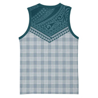 Aloha Hawaii Cowboys Paniolo Basketball Jersey Teal Palaka - Polynesian Pride