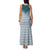 Aloha Hawaii Cowboys Paniolo Family Matching Tank Maxi Dress and Hawaiian Shirt Teal Palaka - Polynesian Pride