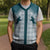 Aloha Hawaii Cowboys Paniolo Christmas Knitted V-Neck Vest Teal Palaka - Polynesian Pride