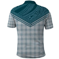 Aloha Hawaii Cowboys Paniolo Polo Shirt Teal Palaka - Polynesian Pride