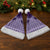 Aloha Hawaii Cowboys Paniolo Christmas Santa Hat Violet Palaka - Polynesian Pride