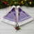 Aloha Hawaii Cowboys Paniolo Christmas Santa Hat Violet Palaka - Polynesian Pride