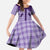 Aloha Hawaii Cowboys Paniolo Family Matching Puletasi and Hawaiian Shirt Violet Palaka - Polynesian Pride