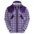 Aloha Hawaii Cowboys Paniolo Hoodie Violet Palaka - Polynesian Pride