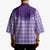 Aloha Hawaii Cowboys Paniolo Kimono Violet Palaka - Polynesian Pride