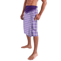 Aloha Hawaii Cowboys Paniolo Lavalava Violet Palaka - Polynesian Pride