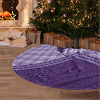 Aloha Hawaii Cowboys Paniolo Tree Skirt Violet Palaka LT7 - Polynesian Pride