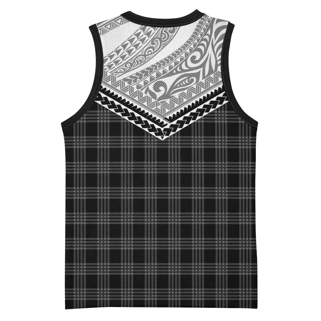 Aloha Hawaii Cowboys Paniolo Basketball Jersey Black Palaka - Polynesian Pride