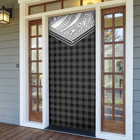 Aloha Hawaii Cowboys Paniolo Door Cover Black Palaka - Polynesian Pride