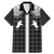Aloha Hawaii Cowboys Paniolo Family Matching Mermaid Dress and Hawaiian Shirt Black Palaka - Polynesian Pride