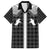 Aloha Hawaii Cowboys Paniolo Family Matching Tank Maxi Dress and Hawaiian Shirt Black Palaka - Polynesian Pride
