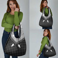 Aloha Hawaii Cowboys Paniolo Grocery Bag Black Palaka - Polynesian Pride