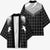 Aloha Hawaii Cowboys Paniolo Kimono Black Palaka - Polynesian Pride