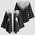 Aloha Hawaii Cowboys Paniolo Kimono Sleeve Blouse Black Palaka - Polynesian Pride