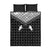 Aloha Hawaii Cowboys Paniolo Quilt Bed Set Black Palaka - Polynesian Pride