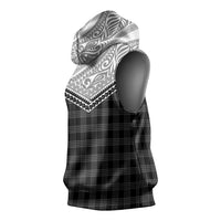 Aloha Hawaii Cowboys Paniolo Sleeveless Hoodie Black Palaka LT7 - Polynesian Pride
