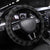 Aloha Hawaii Cowboys Paniolo Steering Wheel Cover Black Palaka - Polynesian Pride