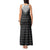 Aloha Hawaii Cowboys Paniolo Tank Maxi Dress Black Palaka - Polynesian Pride