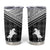 Aloha Hawaii Cowboys Paniolo Tumbler Cup Black Palaka - Polynesian Pride