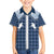 Aloha Hawaii Cowboys Paniolo Hawaiian Shirt Navy Blue Palaka - Polynesian Pride