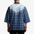 Aloha Hawaii Cowboys Paniolo Kimono Navy Blue Palaka - Polynesian Pride