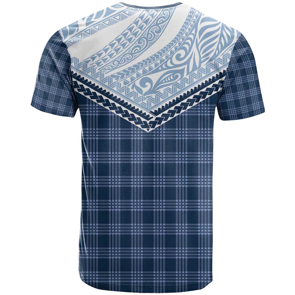 Aloha Hawaii Cowboys Paniolo T Shirt Navy Blue Palaka - Polynesian Pride