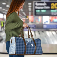 Aloha Hawaii Cowboys Paniolo Travel Bag Navy Blue Palaka - Polynesian Pride