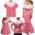 Aloha Hawaii Cowboys Paniolo Family Matching Mermaid Dress and Hawaiian Shirt Rose Palaka - Polynesian Pride