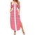 Aloha Hawaii Cowboys Paniolo Family Matching Summer Maxi Dress and Hawaiian Shirt Rose Palaka - Polynesian Pride