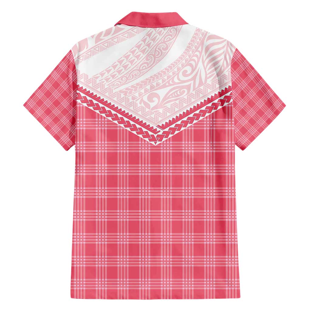 Aloha Hawaii Cowboys Paniolo Hawaiian Shirt Rose Palaka - Polynesian Pride