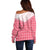 Aloha Hawaii Cowboys Paniolo Off Shoulder Sweater Rose Palaka - Polynesian Pride