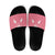 Aloha Hawaii Cowboys Paniolo Slide Sandals Rose Palaka - Polynesian Pride