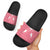 Aloha Hawaii Cowboys Paniolo Slide Sandals Rose Palaka - Polynesian Pride