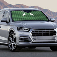 Aloha Hawaii Cowboys Paniolo Auto Sun Shade Forest Green Palaka - Polynesian Pride