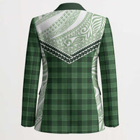 Aloha Hawaii Cowboys Paniolo Blazer Forest Green Palaka - Polynesian Pride