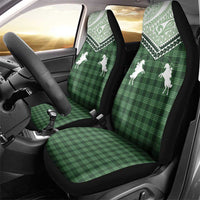 Aloha Hawaii Cowboys Paniolo Car Seat Cover Forest Green Palaka - Polynesian Pride