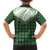 Aloha Hawaii Cowboys Paniolo Hawaiian Shirt Forest Green Palaka - Polynesian Pride