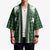 Aloha Hawaii Cowboys Paniolo Kimono Forest Green Palaka - Polynesian Pride