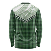 Aloha Hawaii Cowboys Paniolo Long Sleeve Shirt Forest Green Palaka - Polynesian Pride