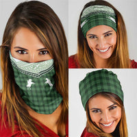 Aloha Hawaii Cowboys Paniolo Neck Gaiter Forest Green Palaka - Polynesian Pride