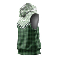 Aloha Hawaii Cowboys Paniolo Sleeveless Hoodie Forest Green Palaka LT7 - Polynesian Pride